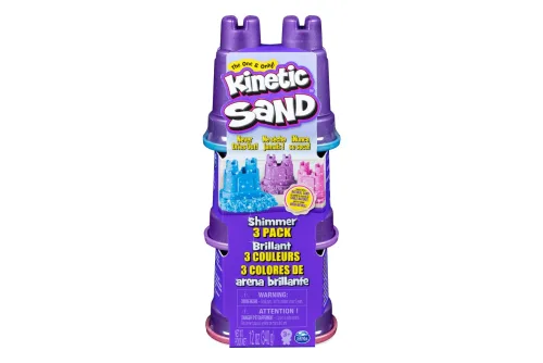 Kinetic Sand, Kinetic Sand - Kinetic Sand Shimmer 3er Pack, Multicolor