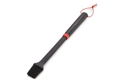 WEBER, Weber Pinsel mit Silikonborsten schwarz – Weber Grillzange/Grillbesteck