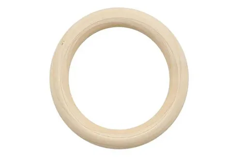 Glorex Holzringe FSC | 7 × 1 cm | 2 Stück