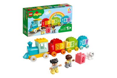 LEGO, 10954 DUPLO Zahlenzug - Zählen lernen, Konstruktionsspielzeug