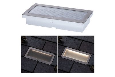 Paulmann, Paulmann 94239 Aron Solar-Einbauleuchte 1.5 W Warmweiß Weiß