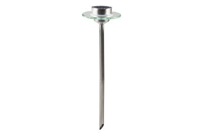 Paulmann, Paulmann 93764 Ufo Solar-Gartenleuchte 0.2 W Warmweiß Edelstahl, Klar