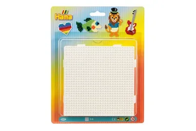 Hama Stiftplatten Weiss | 4 Stück