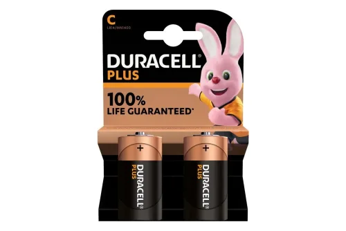 DURACELL, Duracell - Plus, Alkaline-Bat.,2Stk, C(LR14)