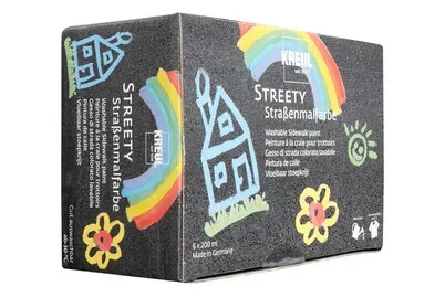 Kreul Streety Strassenmalfarbe | 6 × 200 ml