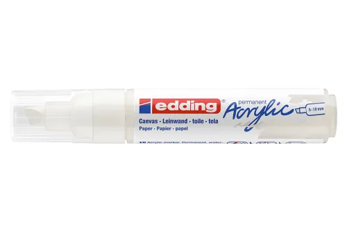 edding, EDDING Acrylmarker 5000 5-10mm 5000-922 verk.weiss sdm