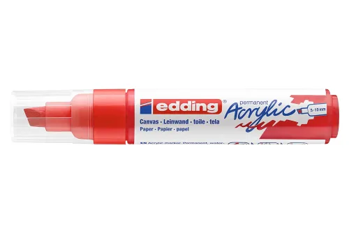 edding, EDDING Acrylmarker 5000 5-10mm 5000-902 verkehrsrot sdm