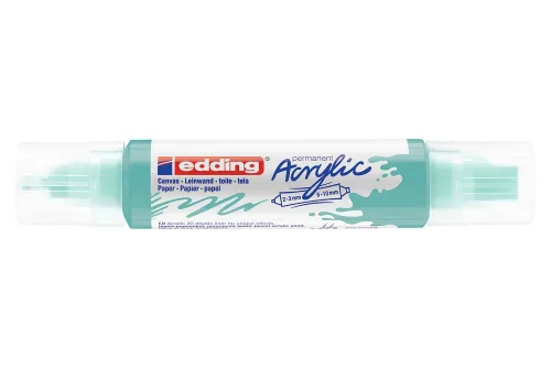edding, EDDING Acrylmarker 5400 double liner 5400-934 opulent turquoise
