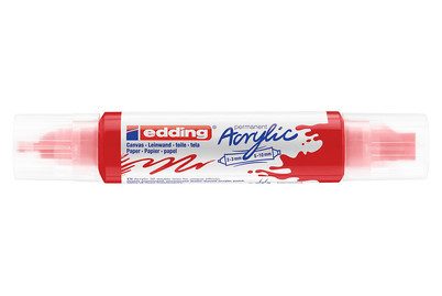 edding, EDDING Acrylmarker 5400 double liner 5400-902 verkehrsrot sdm