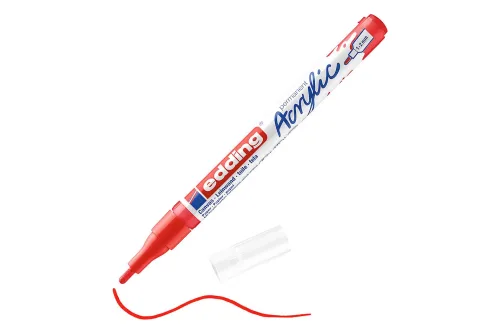 edding, EDDING Acrylmarker 5300 1-2mm 5300-923 verkehrsrot sdm