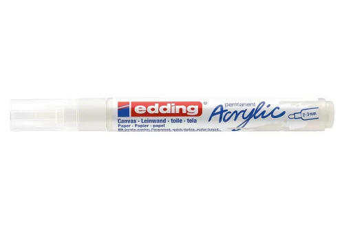 edding, EDDING Acrylmarker 5100 2-3mm 5100-922 verk.weiss sdm
