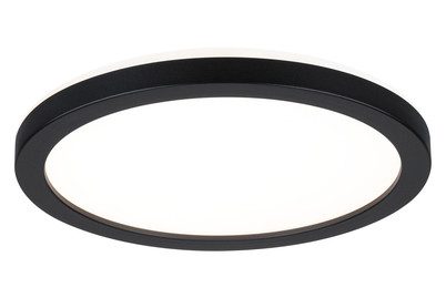 Paulmann, Paulmann 70997 P Atria Shine 11,2W 3000K 190mm sz Ks LED-Deckenleuchte LED 11.2 W Schwarz