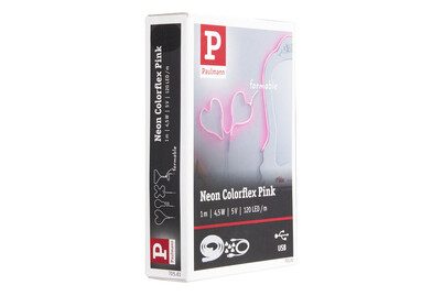 Paulmann, Paulmann 70561 LED-Streifen mit Stecker 5 V 1 m Pink 1 St.