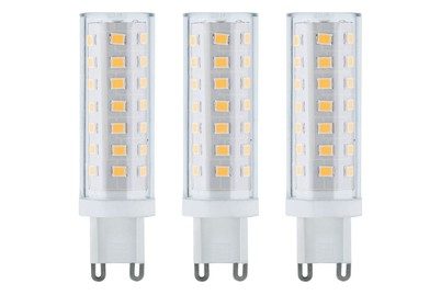 Paulmann, Paulmann 28801 LED EEK F (A - G) G9 Stiftsockel 5 W Neutralweiß (Ø x H) 18 mm x 70 mm 3 St.