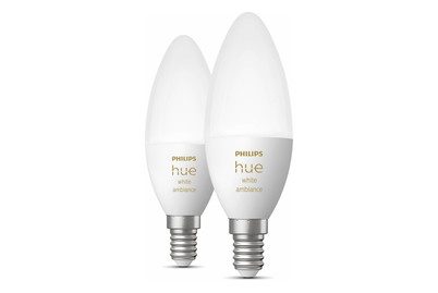 Philips Hue White Ambience Kerze E14 4 W 2 Stück