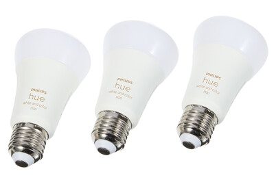 Philips Hue, Philips Hue Spezialleuchtmittel "White, 3 x E" E27 Warmweiss