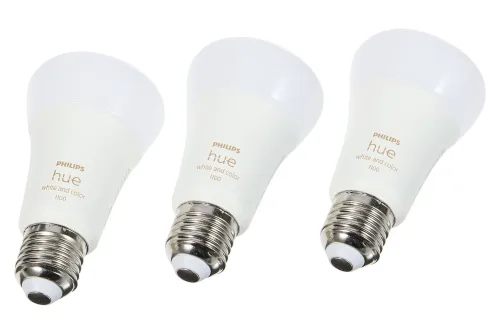 Philips Hue, Philips Hue Spezialleuchtmittel "White, 3 x E" E27 Warmweiss