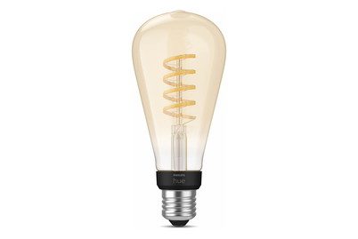 Philips Hue, Philips Hue White Ambiance E27 Giant Edison ST72 Filament 1x Lampe – LED/Leuchtmittel/Glühbirne
