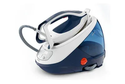 Tefal, Tefal Pro Express Protect Bügelstation – Dampfbügelstation/Bügelstation – weiss / blau