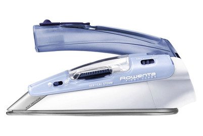 Rowenta, Rowenta -  First Class DA 1510 - Reisedampfbügeleisen - Bügelsohle: Inox 200 Microsteam - 1000 Watt - hellblau - mit