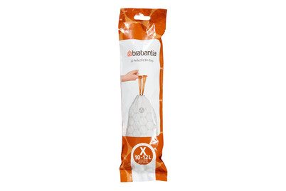 Brabantia, Brabantia - Müllbeutel, 12 L, Weiss