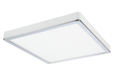 Eglo LED-Deckenlampe Fueva Chrom-Weiss | 20.5 W