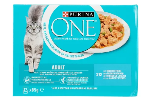 Purina One, Purina ONE Adult Hochseefisch 12x85 g