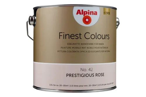 Alpina, Alpina Wandfarbe Finest Colours Prestigious Rose | 2.5 l