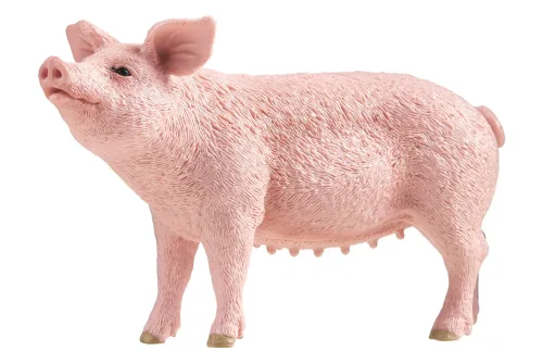 Schleich, Schleich - 13933 Schwein, Multicolor