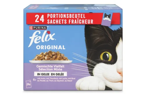 Felix, Felix Original Gemischte Vielfalt in Gelee 24x85 g