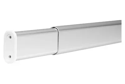 Spirella Duschvorhangstange Surprise Aluminium | 125-210 cm