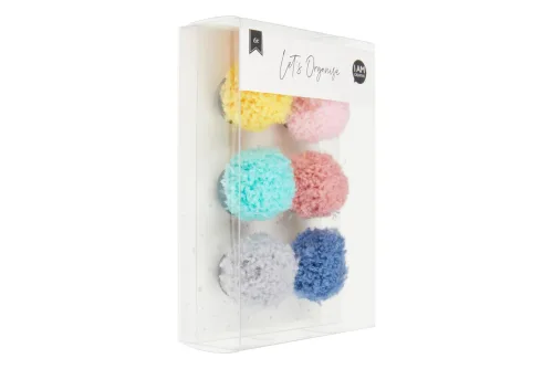 I am Creative, I AM CREATIVE Magnet Pompon Let`s Organize MAA4035.52 6 St&uuml;ck