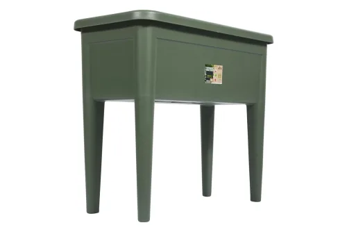 Elho Hochbeet Green Basics Grün | 65 × 36.5 × 75.5 cm