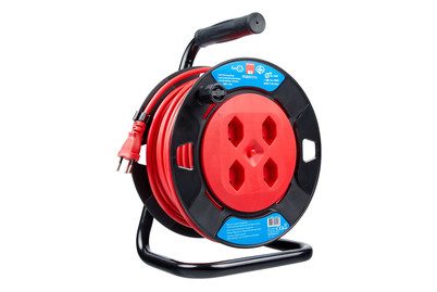 Max Hauri, Max Hauri 138870 Kabelabroller 25.00 m Rot