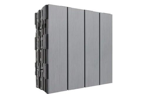 Klickfliese HPC M-Shape Light Grey | 30 × 30 cm | 6 Stück | 0.54 m2