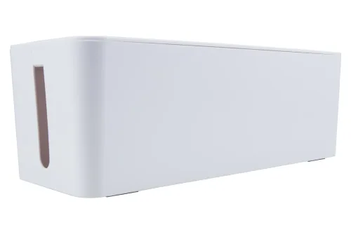 Max Hauri, Max Hauri - Kabelbox (400 x 138 x 155 mm, Weiss)