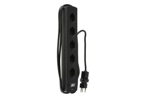 Max Hauri AG Steckdosenleiste Typ 13 | 2 m | 5er-Set