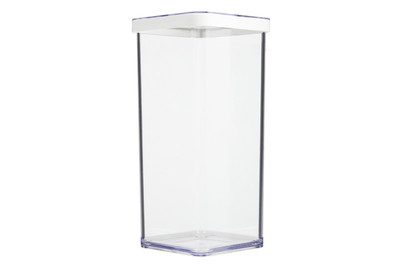Rotho, LOFT Vorratsdose Weiss - 10x10x21.4cm (1.5L)
