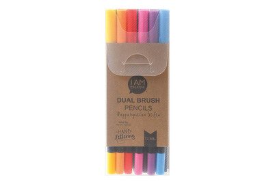 I am Creative, I AM CREATIVE Dual Brush Pencils 4005.66 wasserbasis, 12 St&uuml;ck