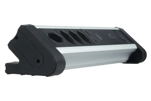 S-Electro, S-ELECTRO Tischsteckdosenleiste Alu 85.835.4AL USB C/A