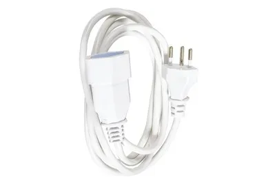 S-Electro, S-ELECTRO Verl&auml;ngerungskabel 02.900.2WS weiss, 2m