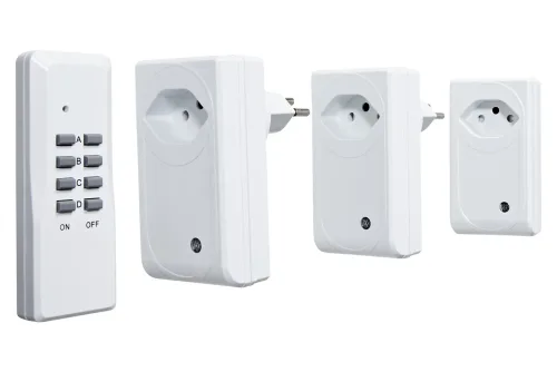 Funkschalter-Set Weiss | 230 V | 1 + 3 Stück