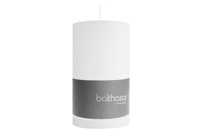 Balthasar - Zylinderkerze, 60X100MM, Weiss
