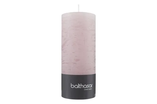 Balthasar - Zylinderkerze, 60X140MM, Altrosa