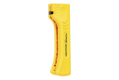 Jokari 30900 Allrounder Kabelentmanteler Geeignet für Rundkabel, Flachkabel, Koaxialkabel, CAT5-Kabel, CAT6-Kabel,