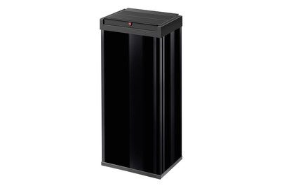 Hailo, Hailo Schwingdeckel-Abfallbox Big-Box Swing Volumen 52 l, BxHxT 340 x 770 x 260 mm Behälter schwarz