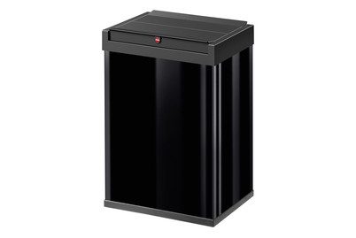 Hailo, Hailo Schwingdeckel-Abfallbox Big-Box Swing Volumen 35 l, BxHxT 340 x 500 x 260 mm Behälter schwarz
