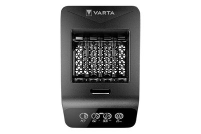 VARTA, Varta LCD Smart Charger+ 4x 56706 Rundzellen-Ladegerät NiMH Micro (AAA), Mignon (AA)