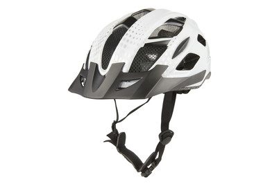 Fischer Fahrrad, Fischer Fahrrad Urban Lano S/M MTB-Helm Weiß, Schwarz Konfektionsgröße=M