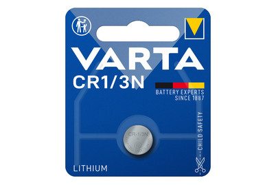 VARTA, Varta Knopfzelle CR1/3N 3 V 1 St. 170 mAh Lithium LITHIUM Coin CR1/3N Bli 1